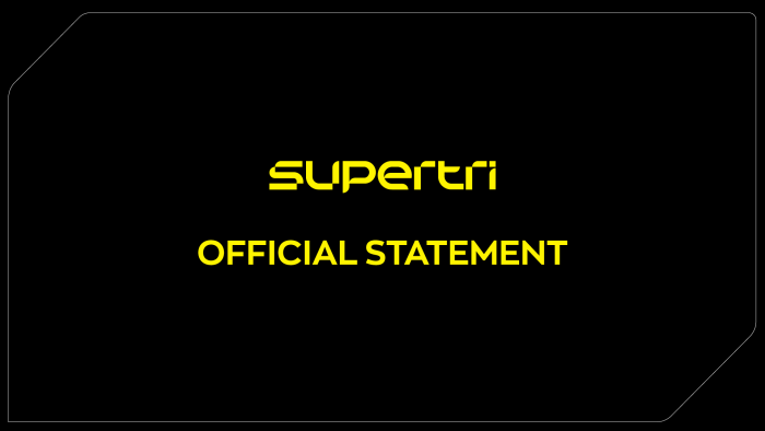 supertri: Official Statement