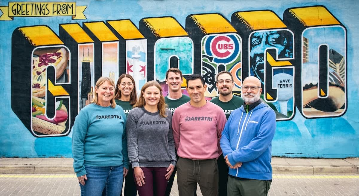 The Dare2tri team