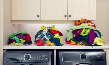 Tamaño de carga de la lavadora