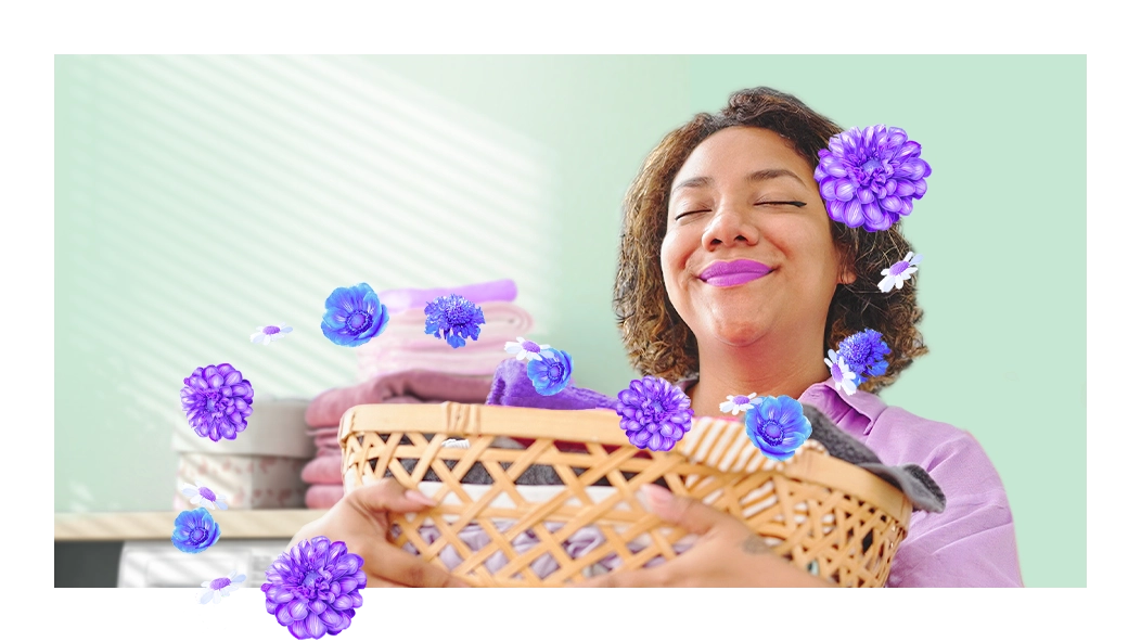 Video de Pacs de detergente Gain Relax Flings