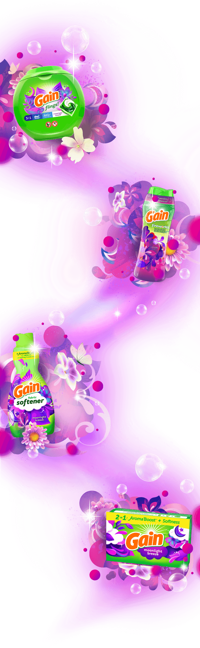 Familia Gain para aroma Moonlight Breeze