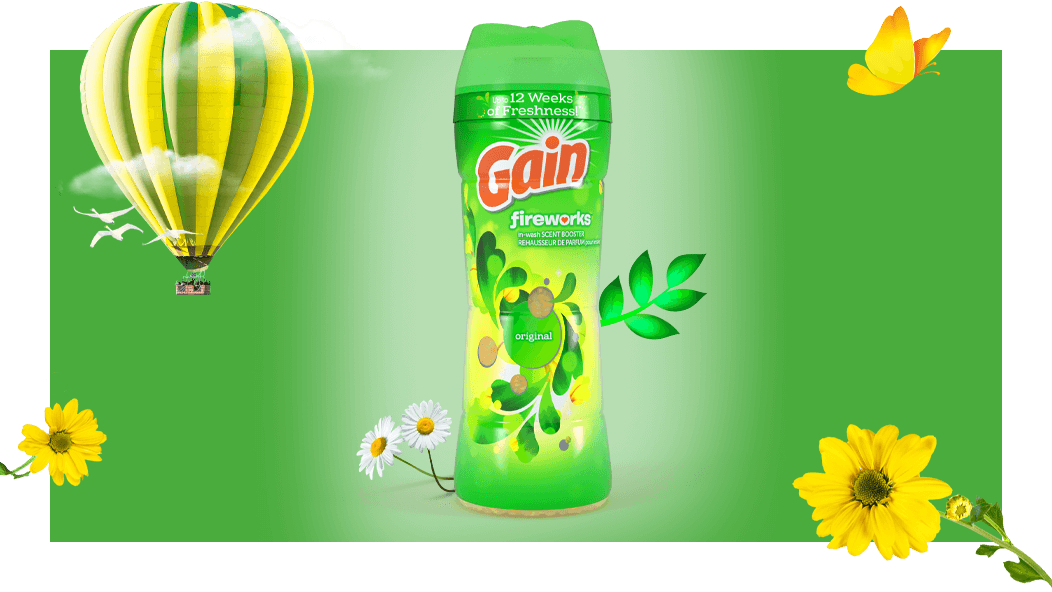 Experiencia olfativa del intensificadores de aroma Gain Original Fireworks