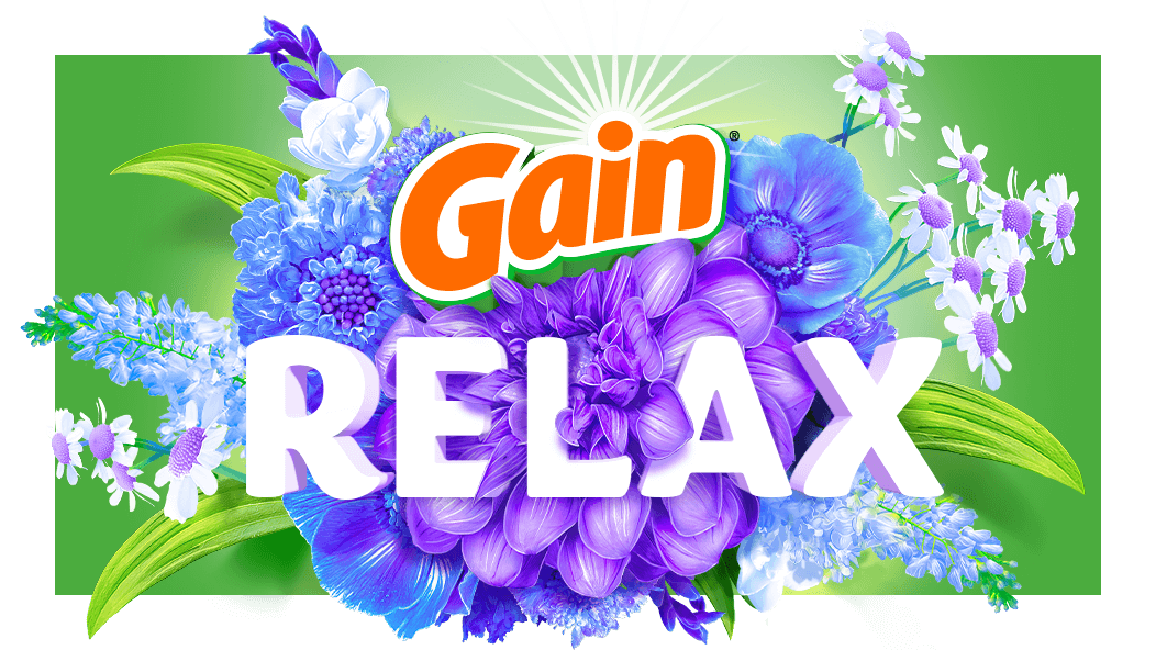 Visual de la experiencia del aroma Gain Relax