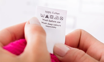 Guía de símbolos de lavado