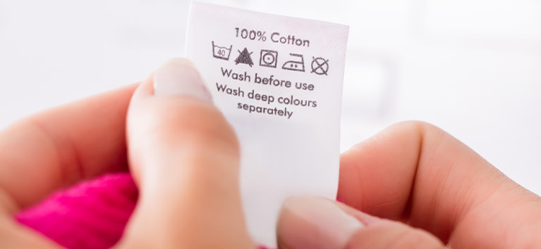 Guía de símbolos de lavado