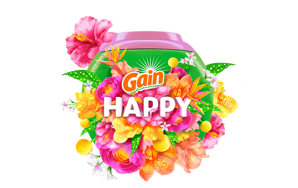Gain Happy Laundry Products