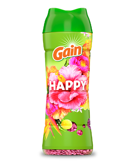 Paquete de perlas de Intensificador de aroma para el lavado Gain Happy