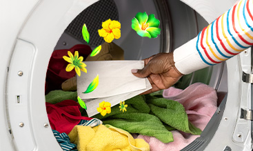 ¿Cómo usas las hojas para secadora?