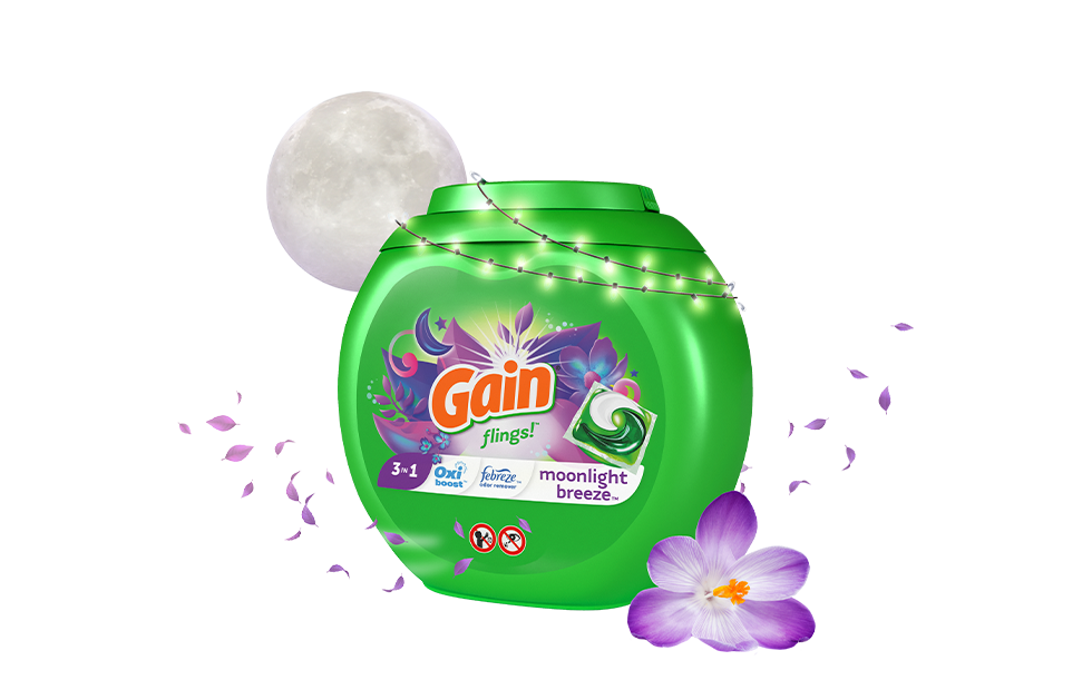 Gain Moonlight Breeze scent  Laundry Products