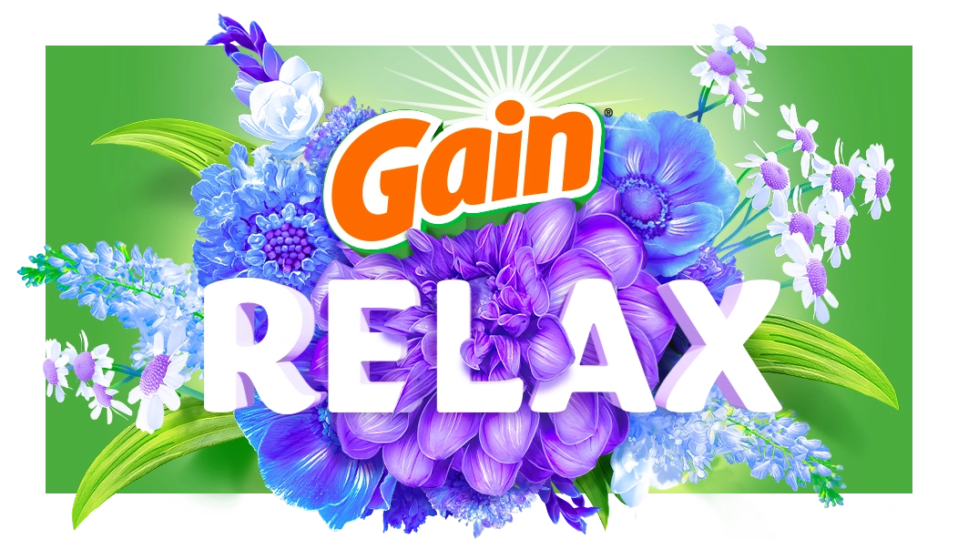Visual de la experiencia del aroma Gain Relax