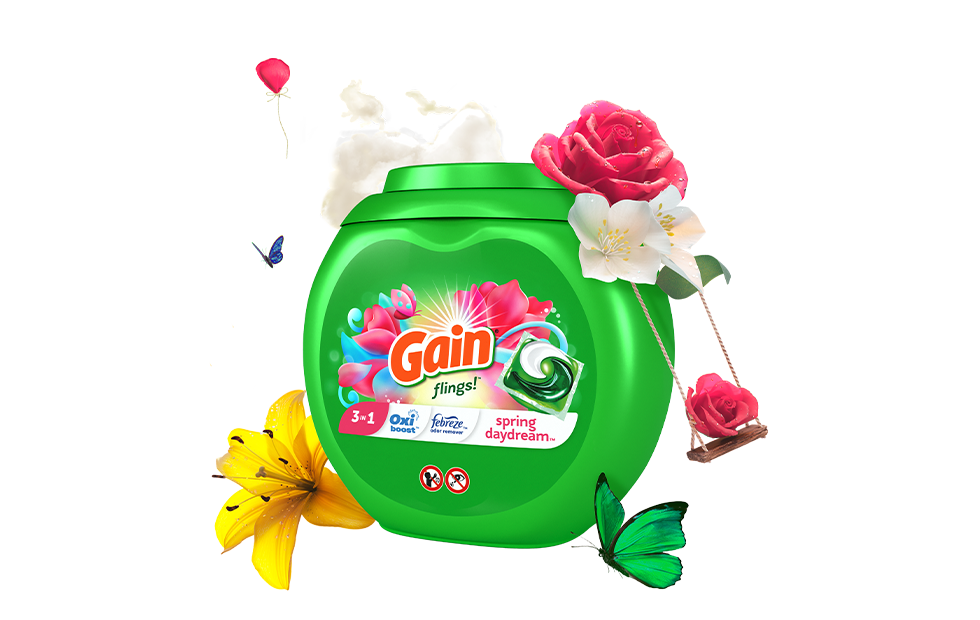 Gain Spring Daydream scent  Laundry Products