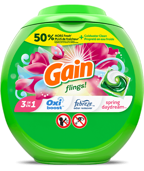 Paquete de Detergente para Ropa Spring Daydream Flings