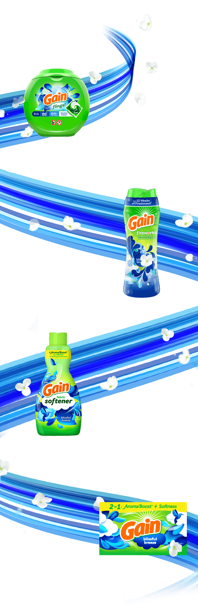 Familia Gain para aroma Blissful Breeze