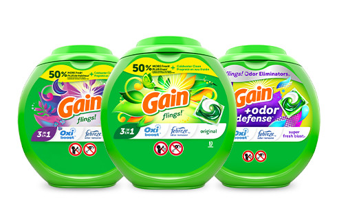 Gain Flings! Laundry Detergent Pacs