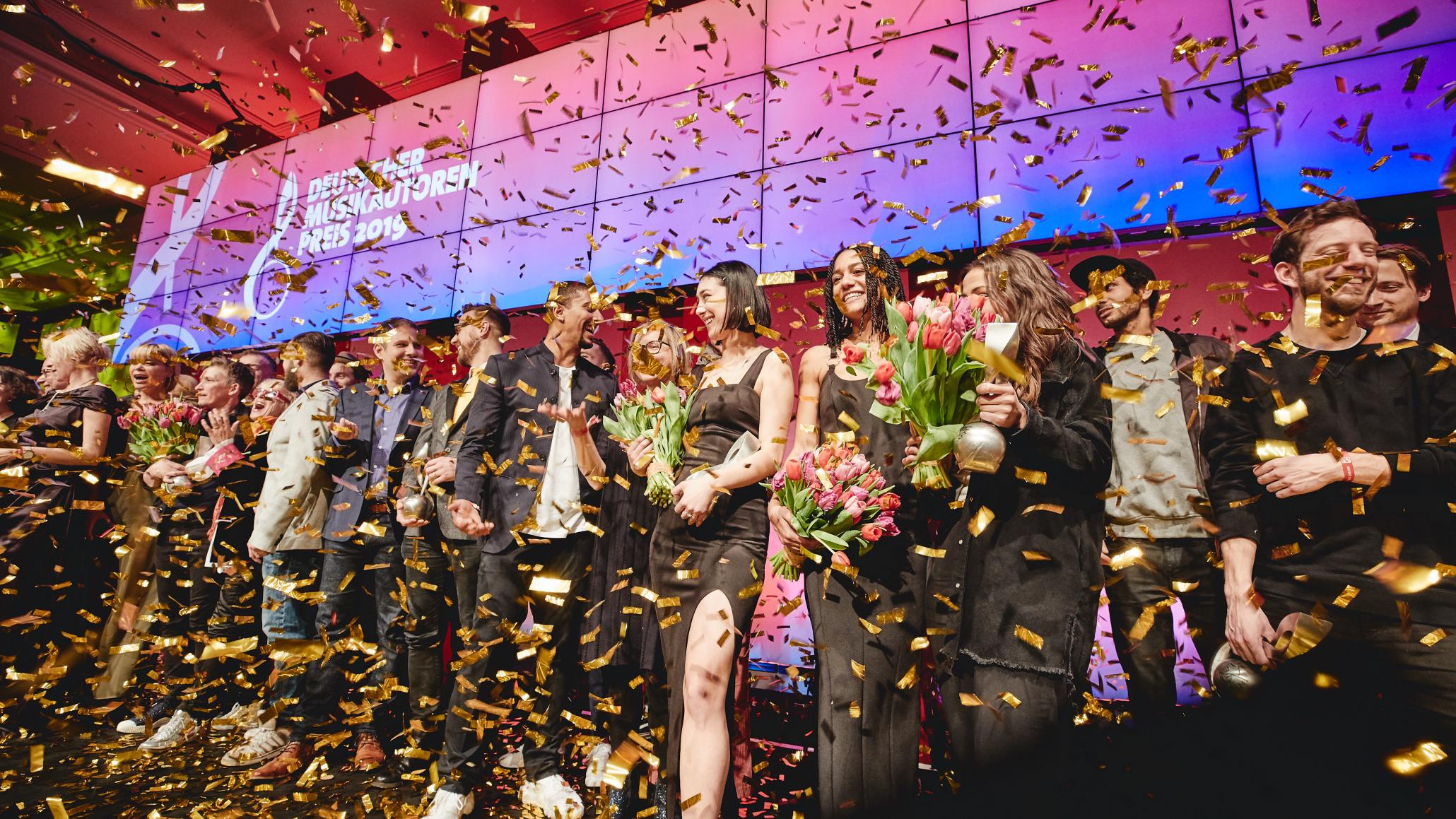 Eindrücke von der Gala des Deutschen Musikautorenpreises 2019