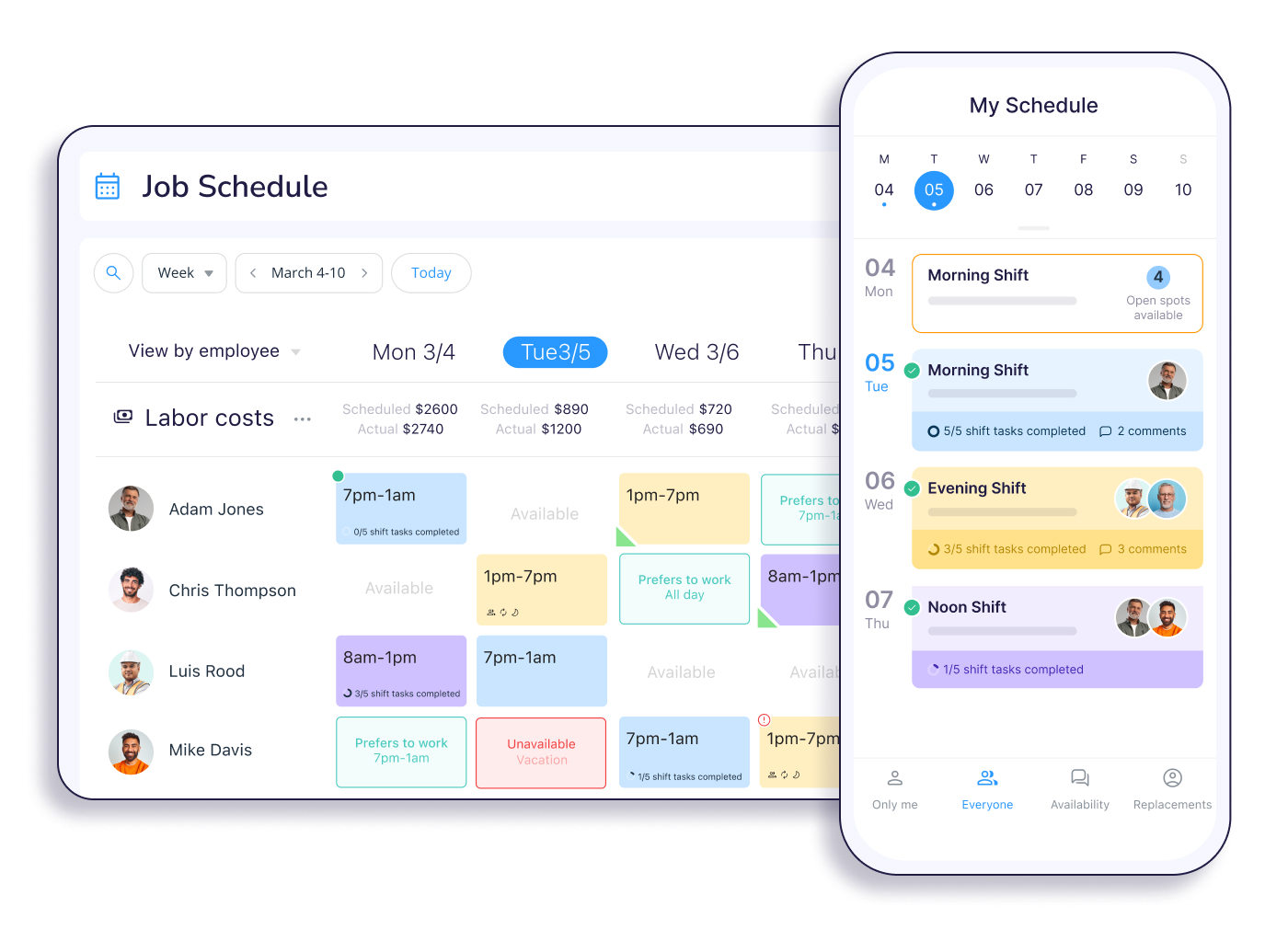 Connecteam Scheduling