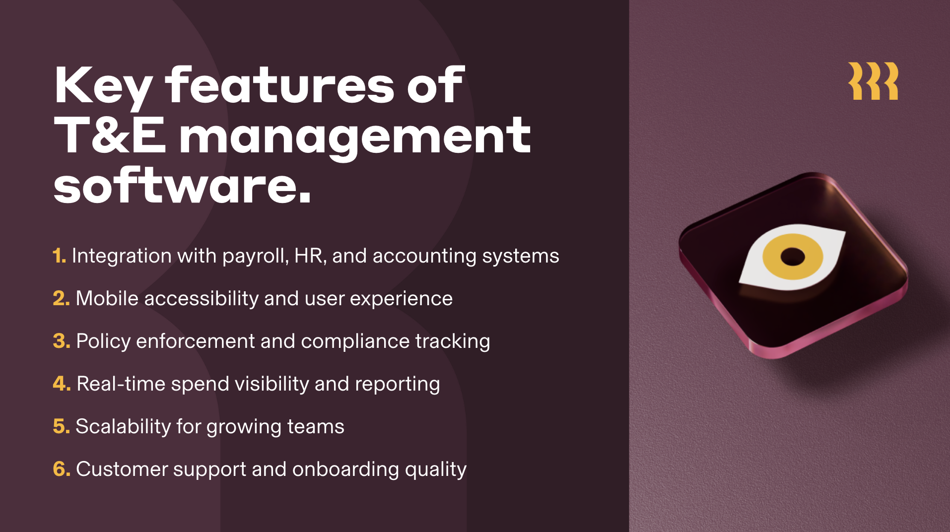 [Blog - Inline Image] T&E management software feature comparison
