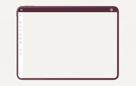 An animation demonstrating the process of running payroll in Rippling on a tablet, starting with a screen titled "Run Payroll" with a list of employees, then a screen titled "Approve and Run Payroll," and a success screen that says, "You're all set!"