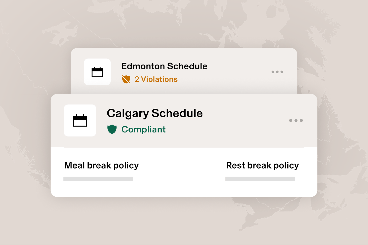 3:2 - Compliance, Meal Break Policy, with map, berry