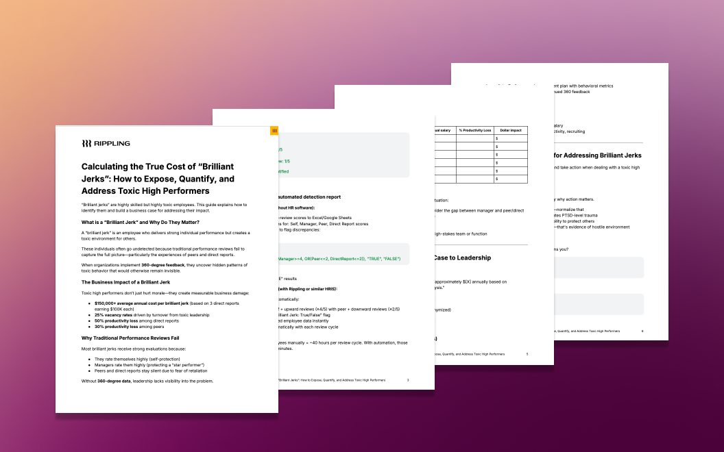 [Resource - Cover Image] Guide | "Calculating the True Cost of "Brilliant Jerks"" | /brilliant-jerks-framework