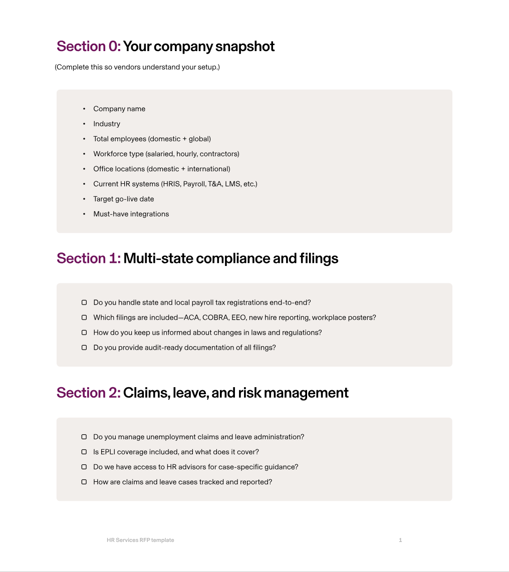 [Blog - Inline] HR Services RFP Template