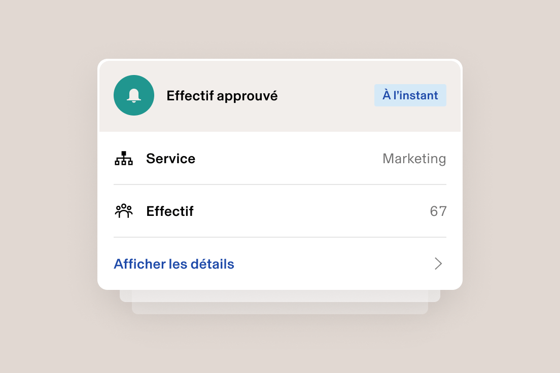 Planification de l’effectif Recrutement 1 Effectif approuvé enUS