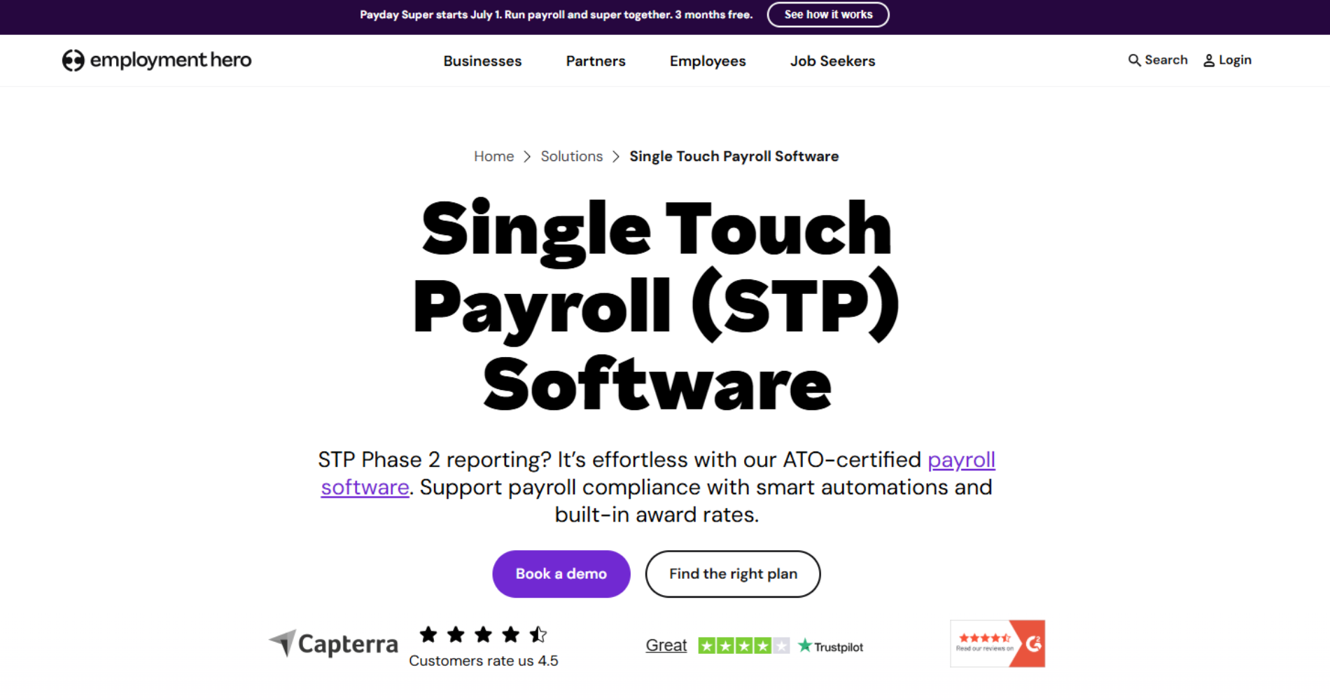 [Image 13] Employment Hero | The 14 best global payroll services options in Australia