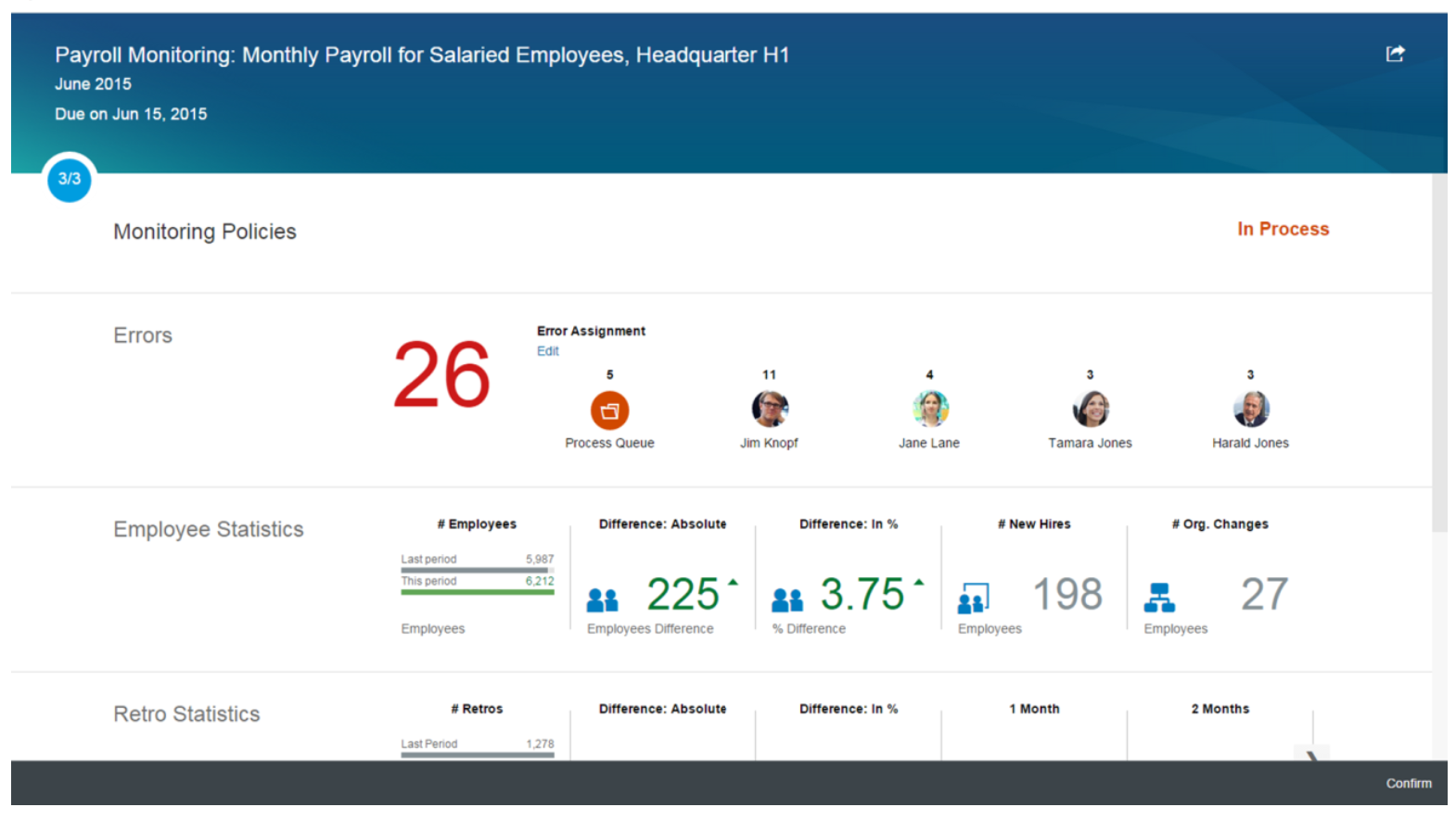 SAP SuccessFactors Global Payroll