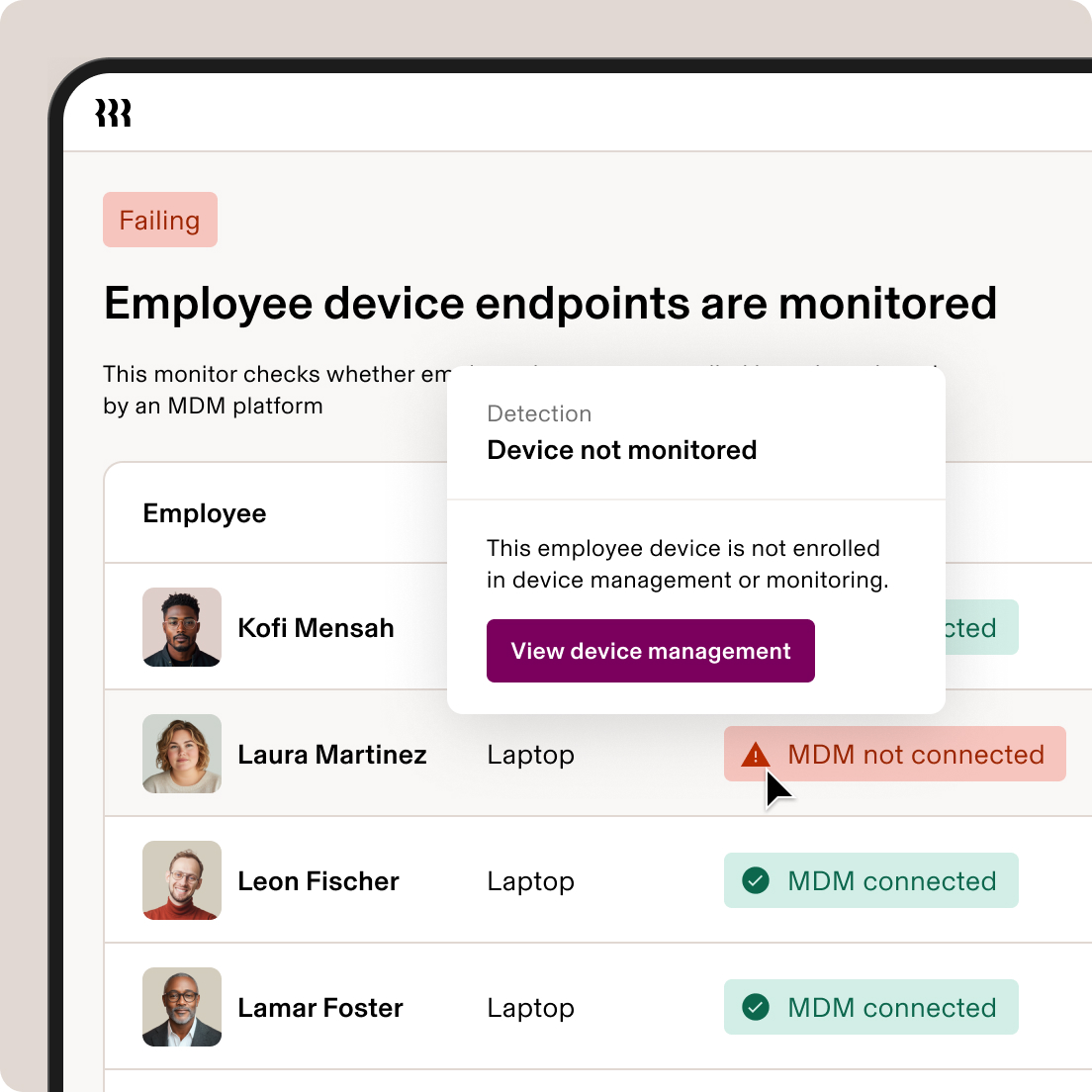 Audit readiness and compliance