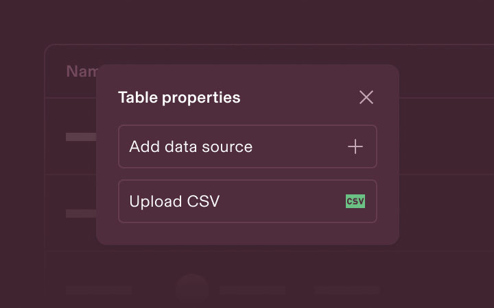 [Card - Image] LP: App studio - Connect your data