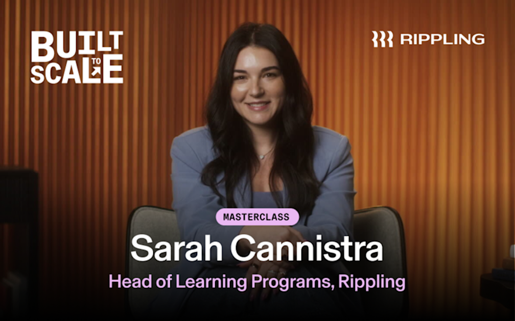 Sarah Cannistra Masterclass thumbnail 