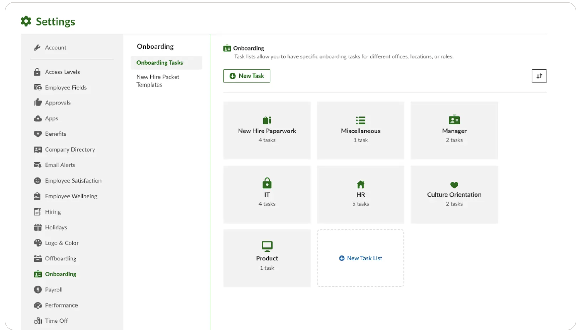 BambooHR Onboarding Software