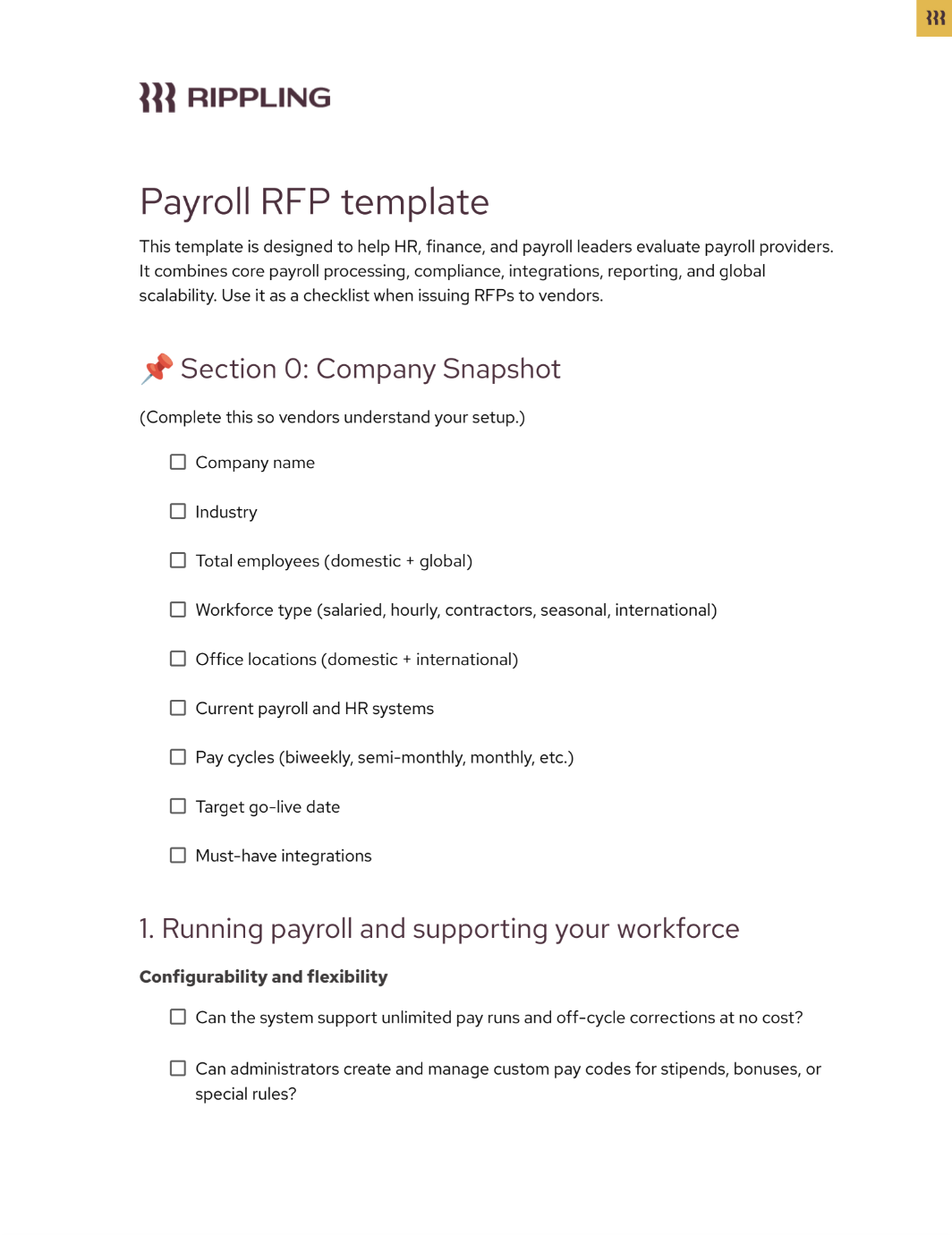 [Blog - Inline Image] Payroll RFP Template by Rippling