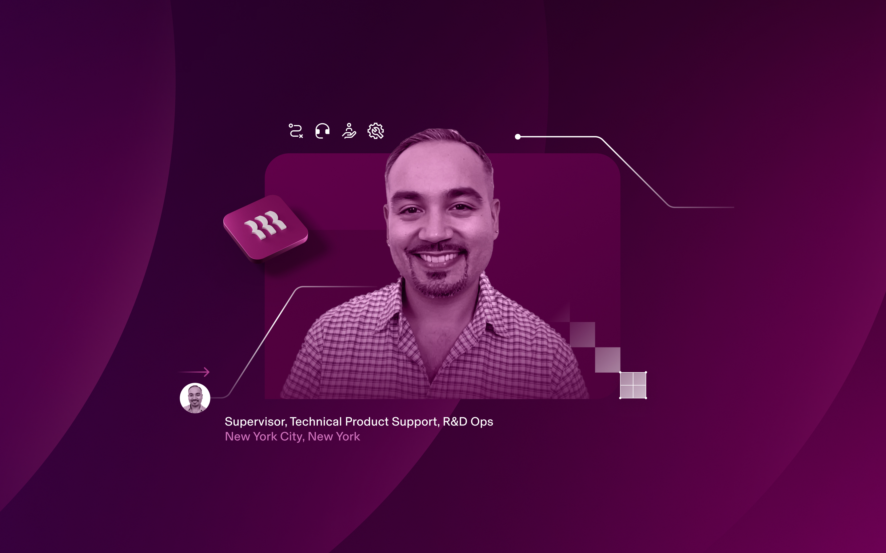 Hero image featuring Geovani Montepeque. 