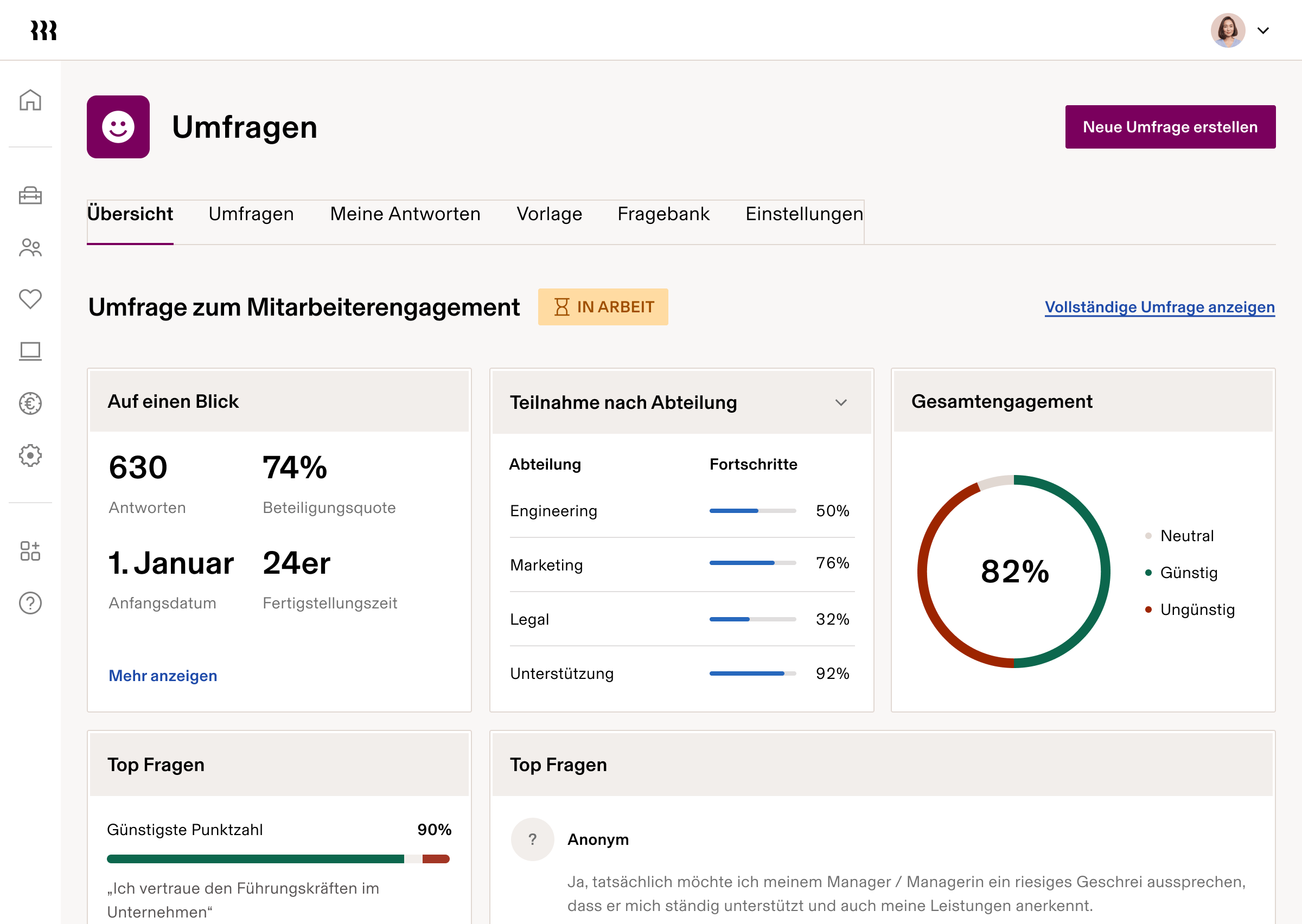 Umfragen – Hero deDE