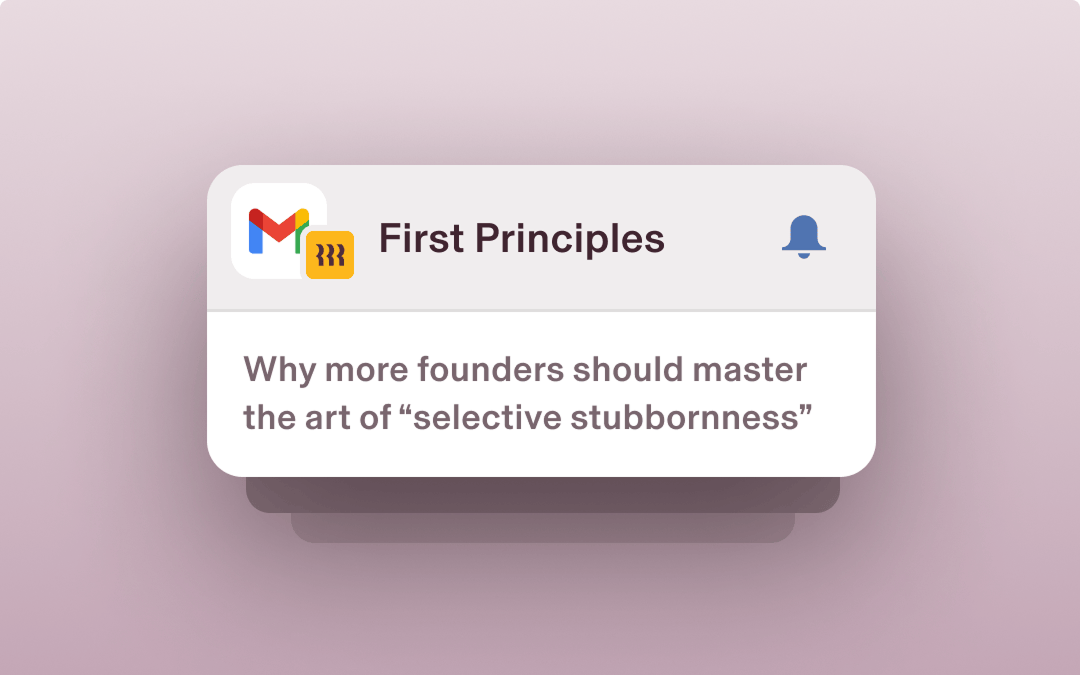 1 First Principles