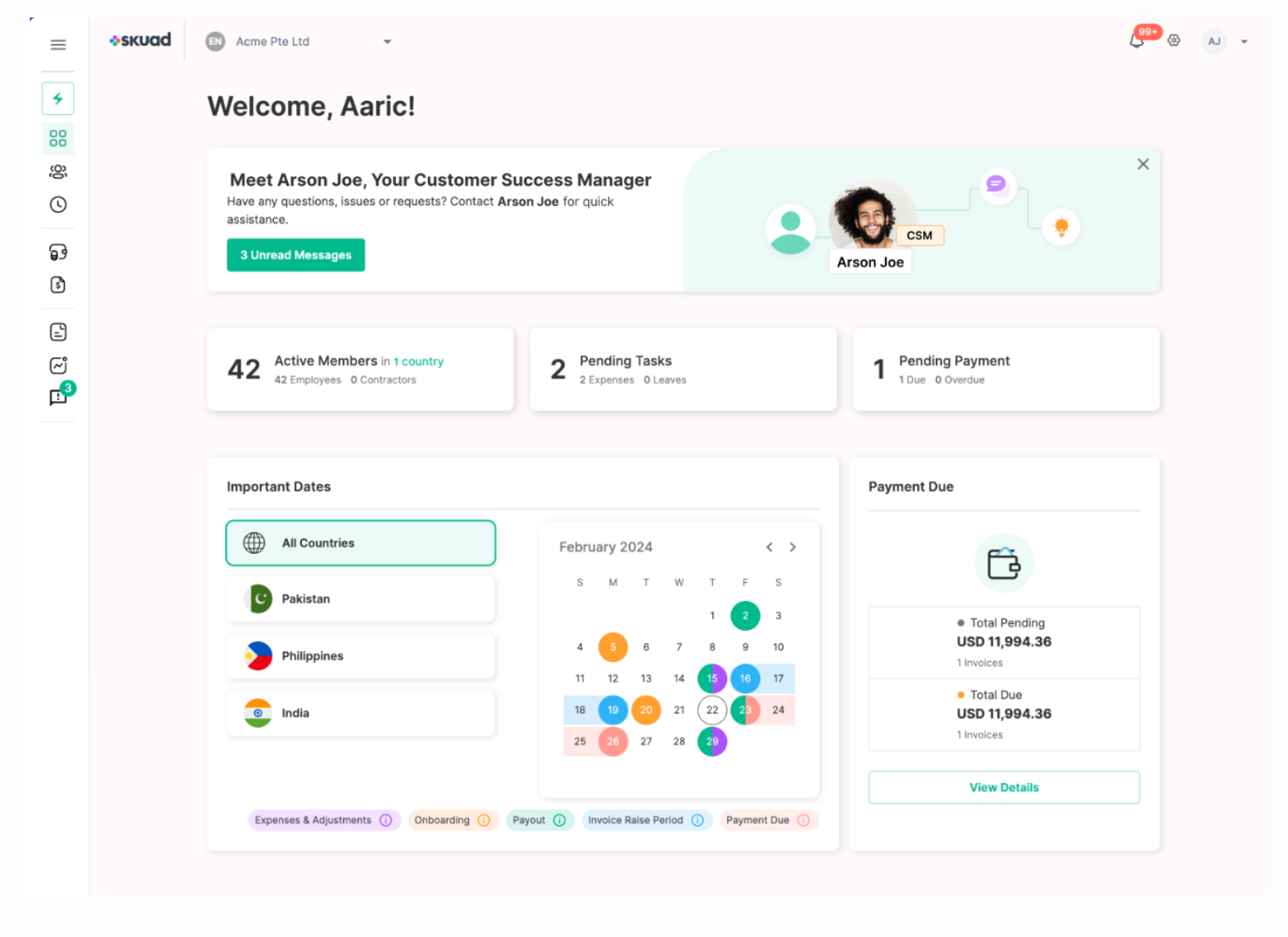 Skuad Global Payroll