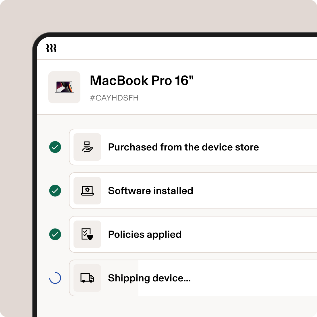 Zero-touch deployment