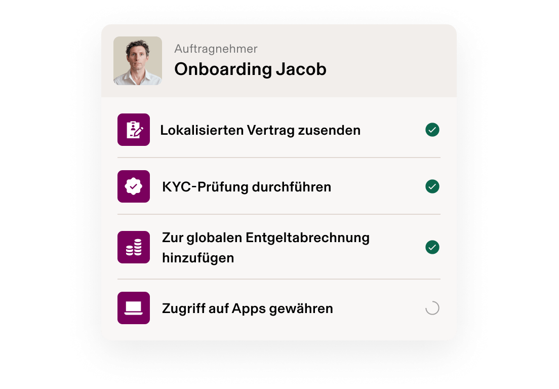 Global Contractors Hero Onboarding deDE