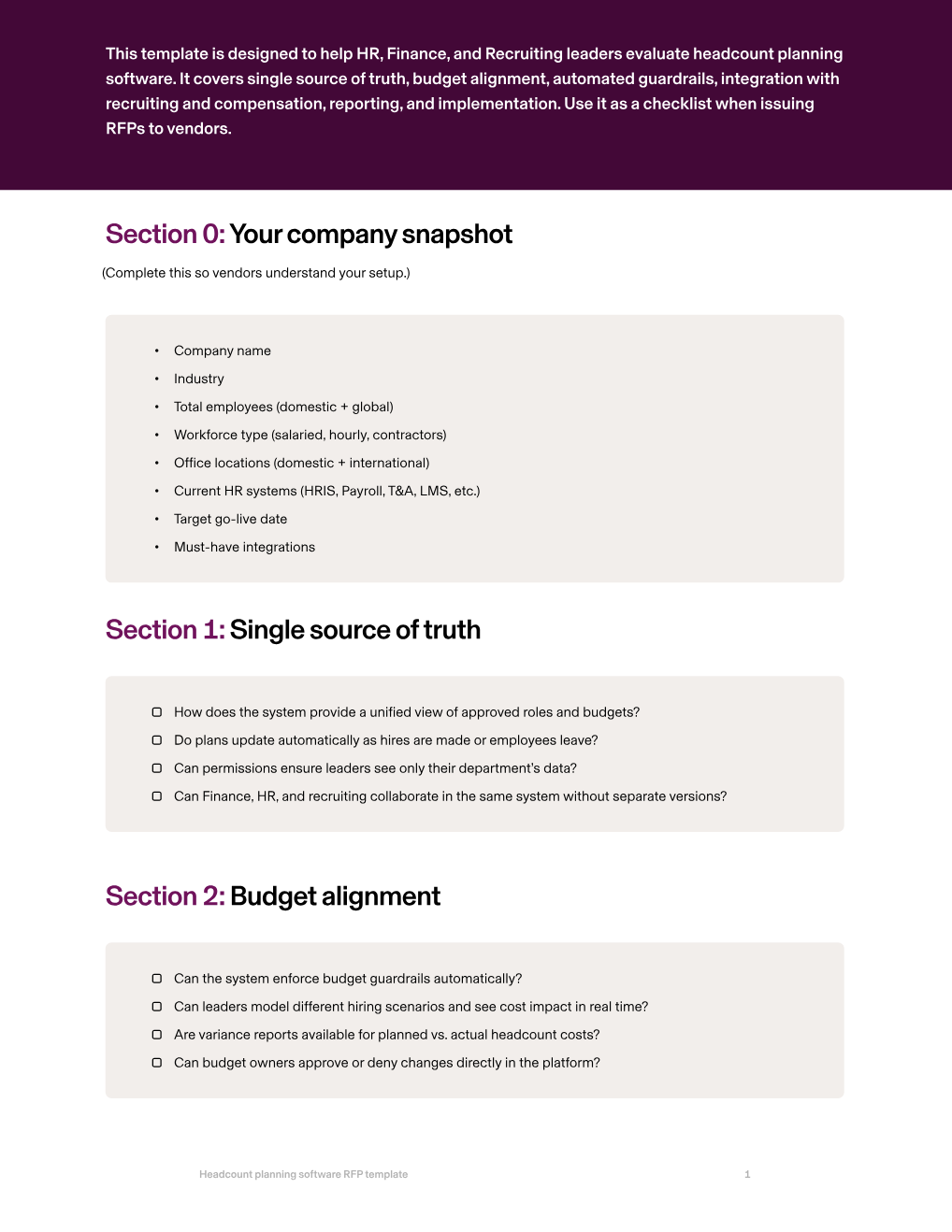 [Blog - Inline Image] Headcount Planning Software RFP Template