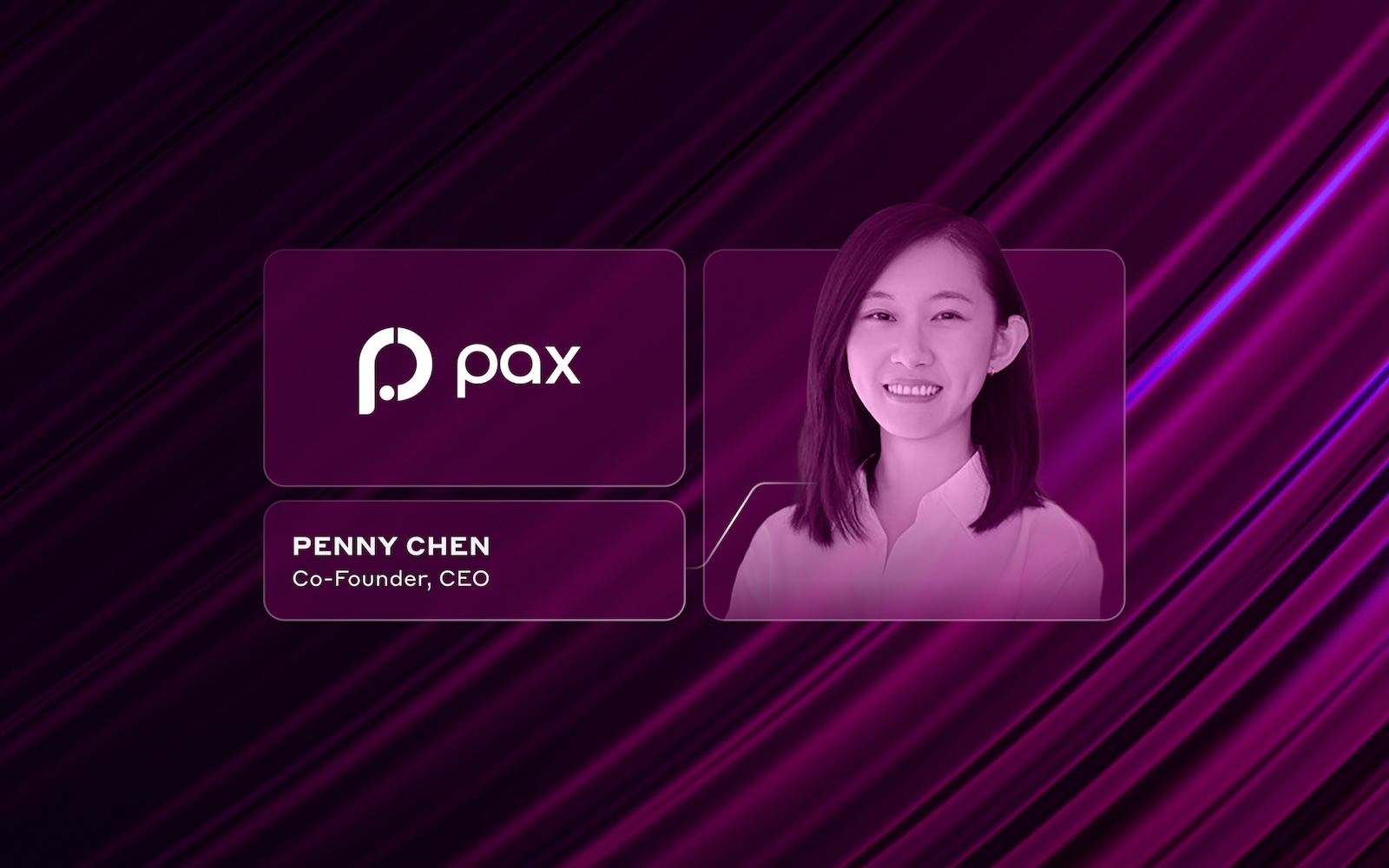 [Blog - Hero Image] Pax Ai's Penny Chen for Founder Spotlight