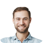 Photo of a smiling employee