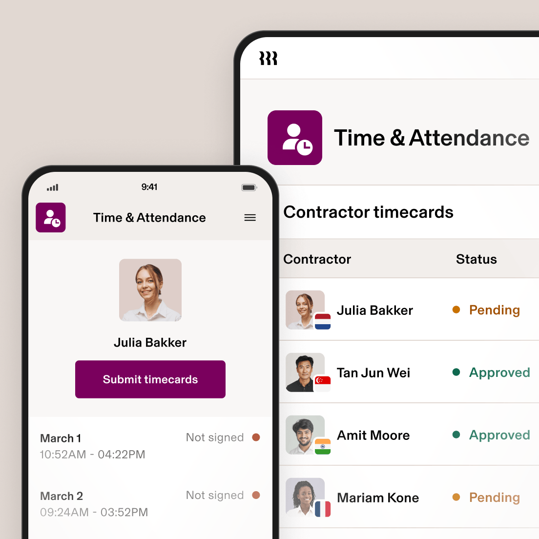 Global_Contractors Time and Attendance