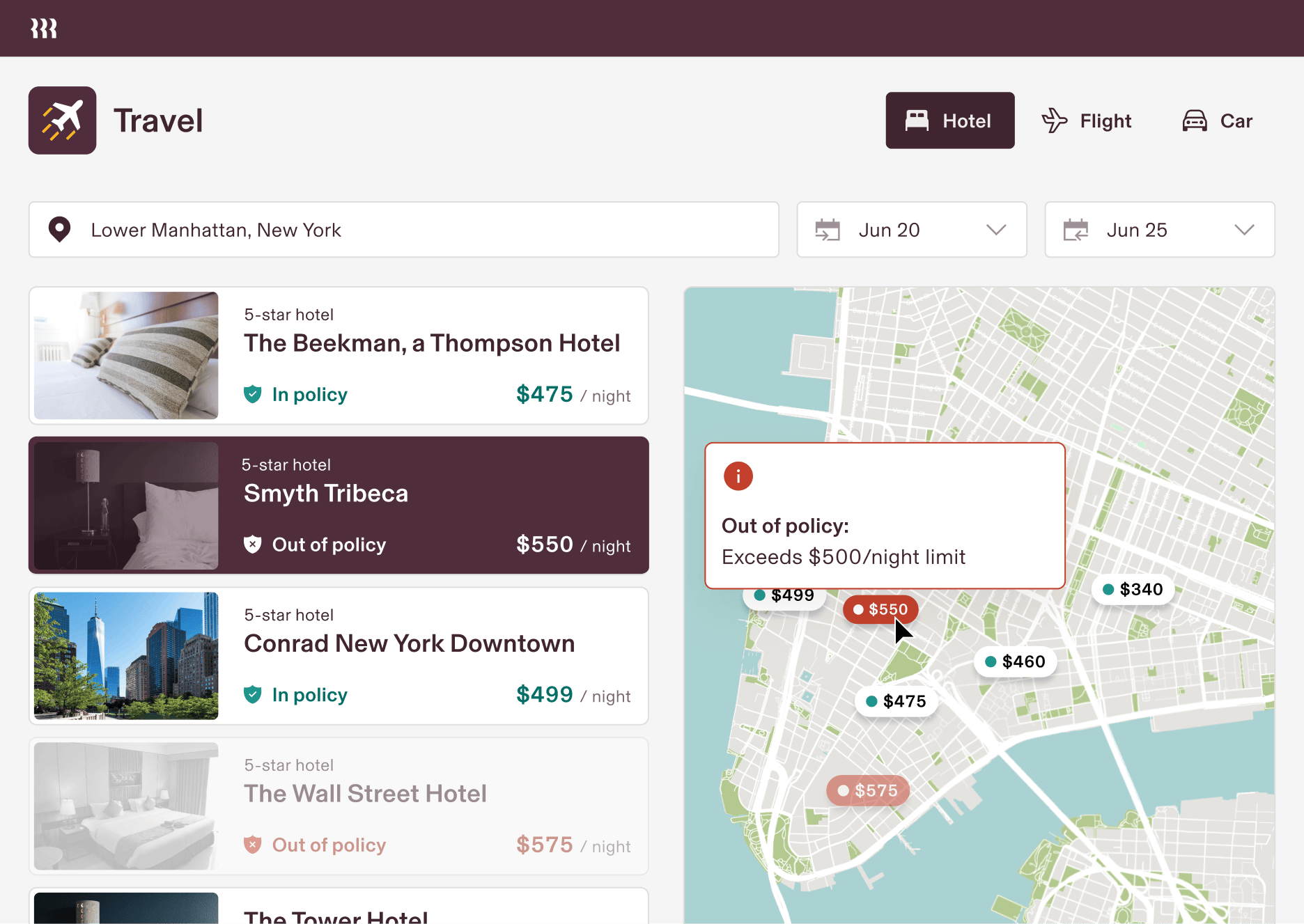 Travel - Hotels