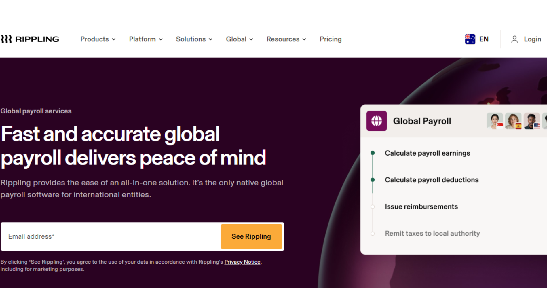 [Image 1] Rippling | The 14 Best Global Payroll Software Providers in Australia for 2026