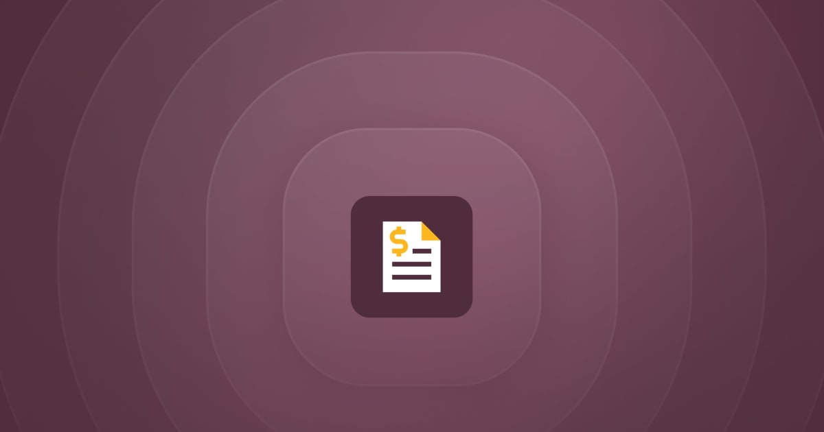 An icon depicting a document with a dollar sign surrounded by ripples