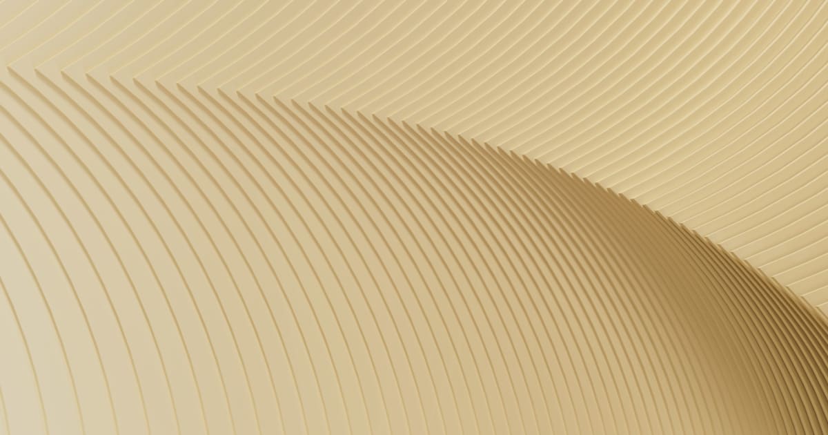 Graphic illustration of ripples formed with converging lines