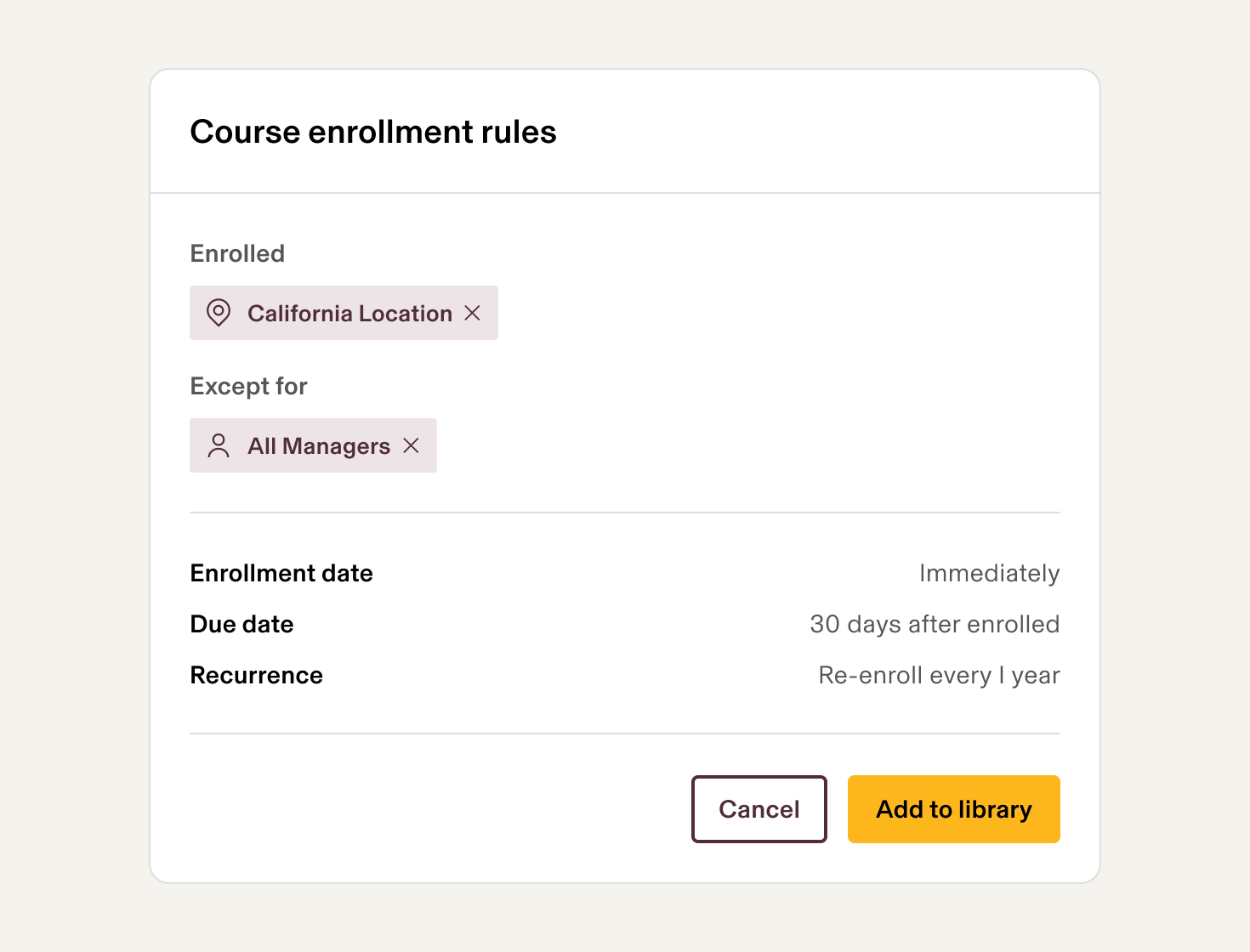 Course-enrollment-rules