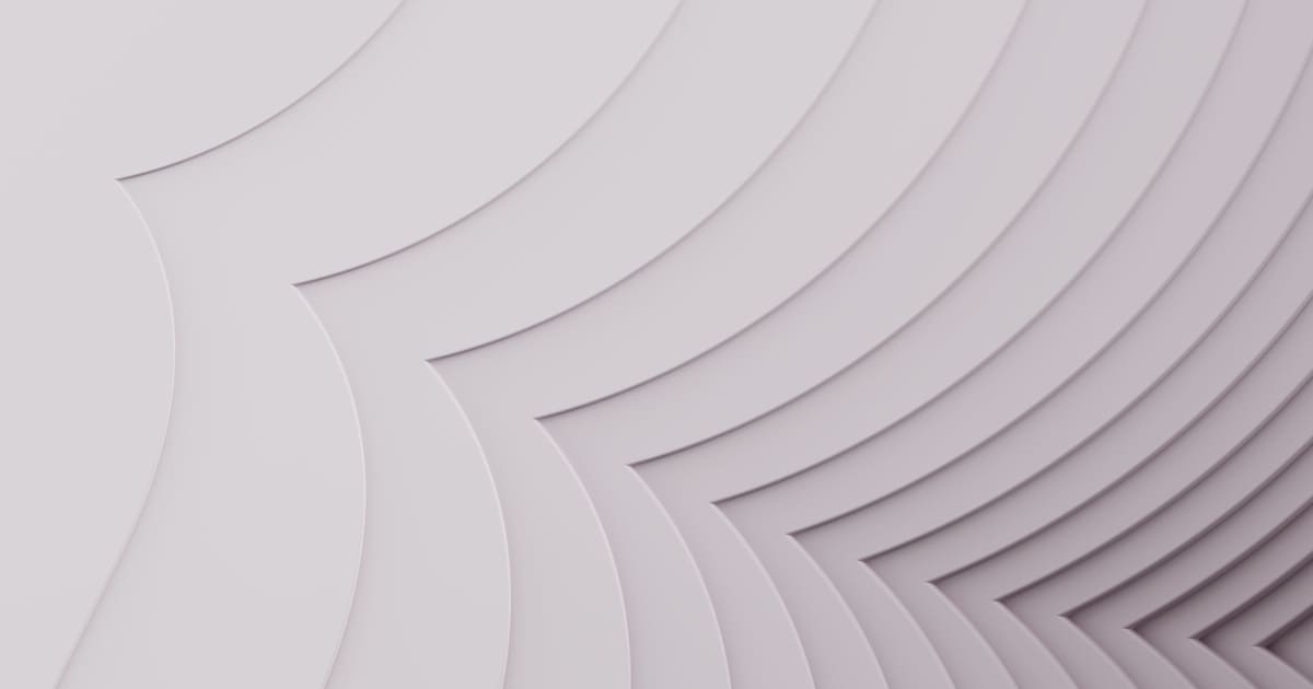 Graphic illustration depicting ripples formed from converging lines