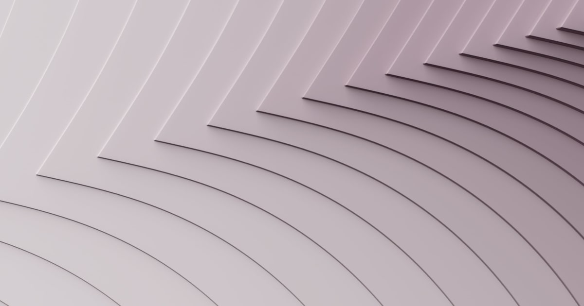 Graphic illustration of gray ripples formed with converging lines
